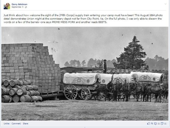 CCWP's Garry Adelman has proven that the Civil War enthusiast community is willing and able to help professional historians uncover new details and help attribute maker, location, and date information for Civil War photographs like this one, posted on his facebook page.